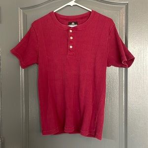 Vintage henley shirt large